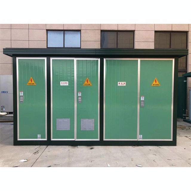 平原1600KVA欧式箱式变压器